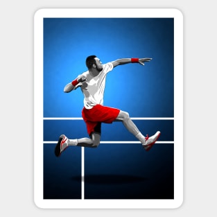 Jo-Wilfried Tsonga - Tennis - France Sticker